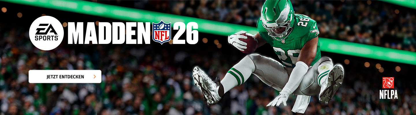 Banner mit EA Sports Madden NFL 26