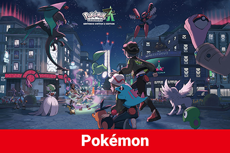 Banner mit Pokemon Legenden ZA