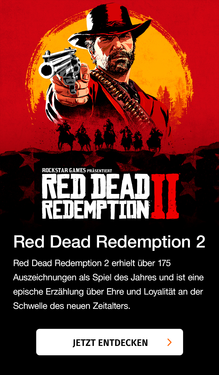 Banner mit Red Dead Redemption 2