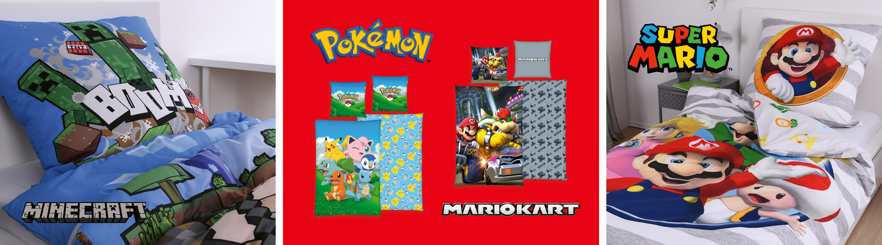 Minecraft Pokemon Mariokart und Super Mario