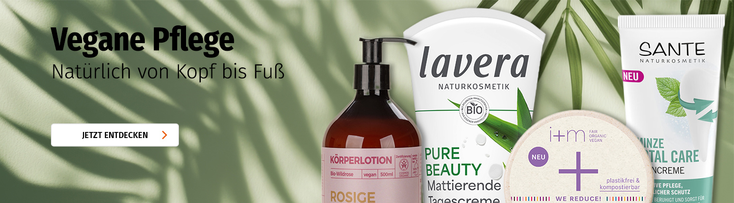 Vegane Pflege Naturkosmetik