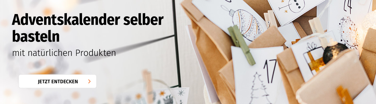 Adventskalender selber basteln