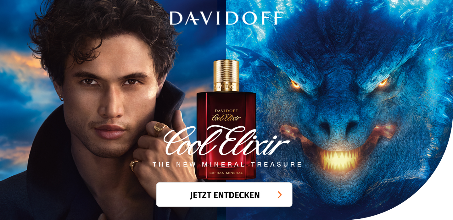 Werbebanner Davidoff Cool Elixir