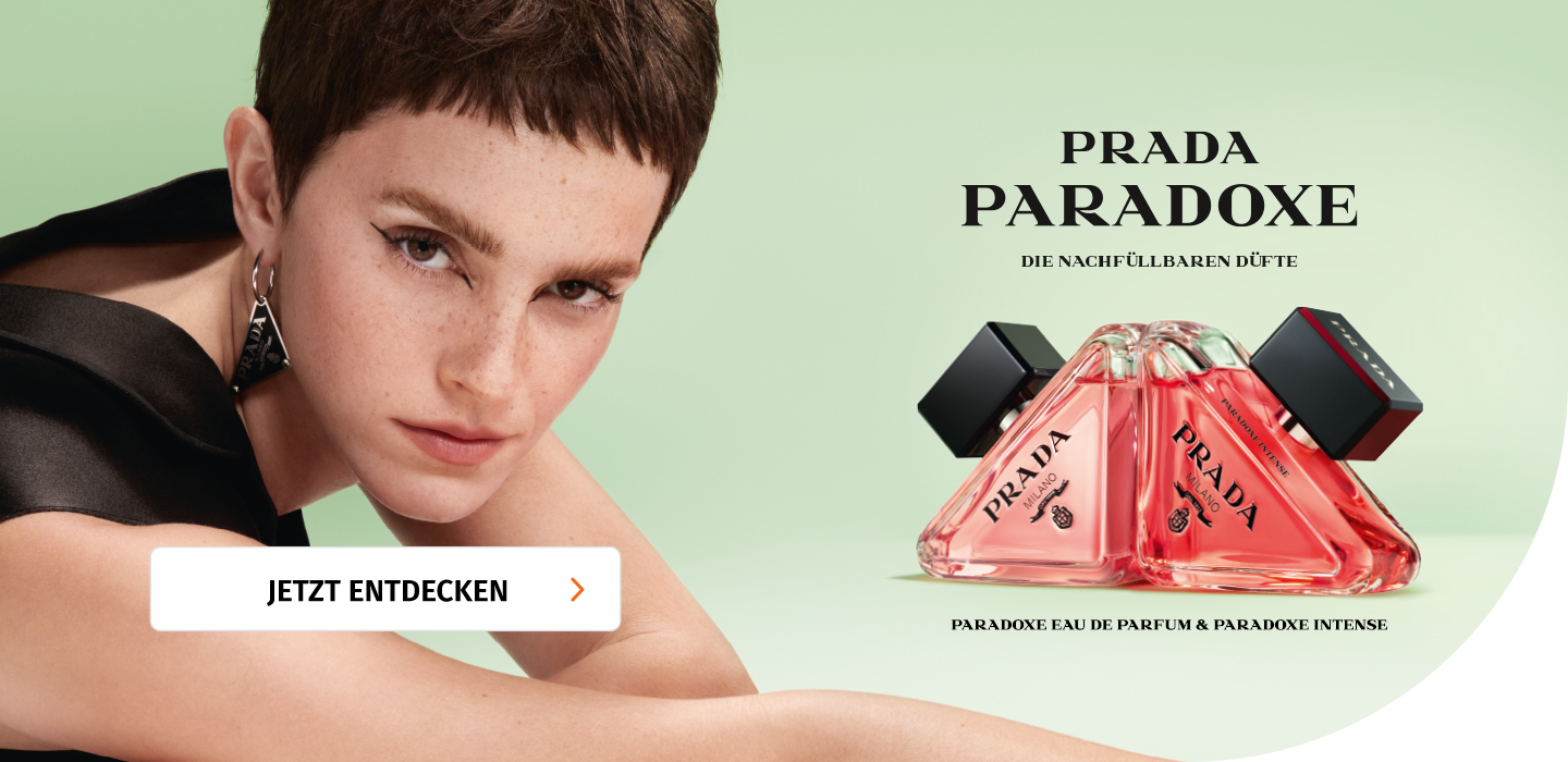 Werbebanner Prada Paradoxe Parfum