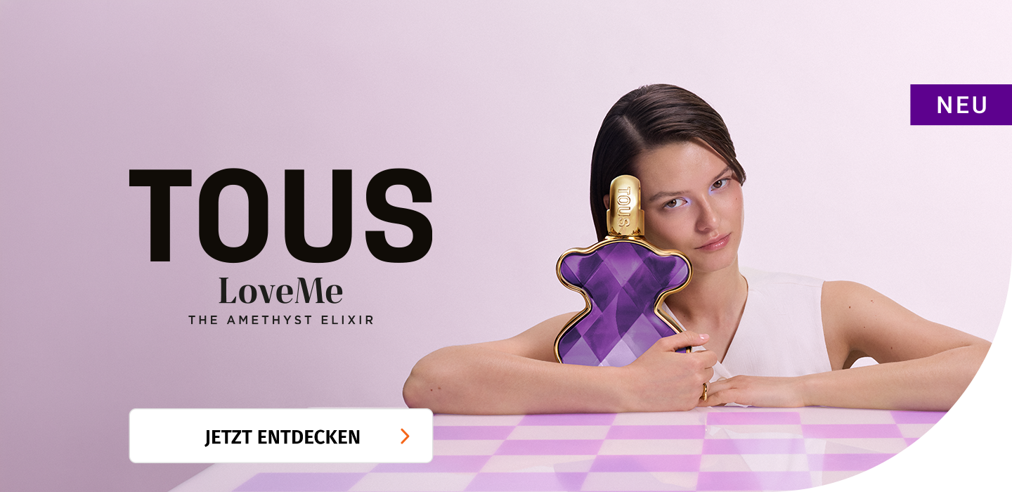Werbebanner TOUS LoveMe Parfum