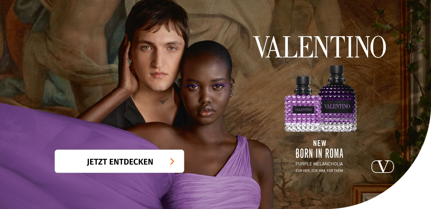 Werbebanner Valentino Born in Roma