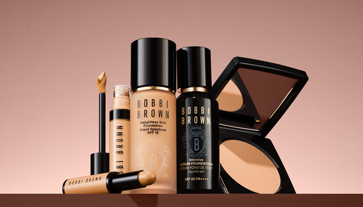 Bobbi Brown Make-up, Foundation, Concealer, Puder