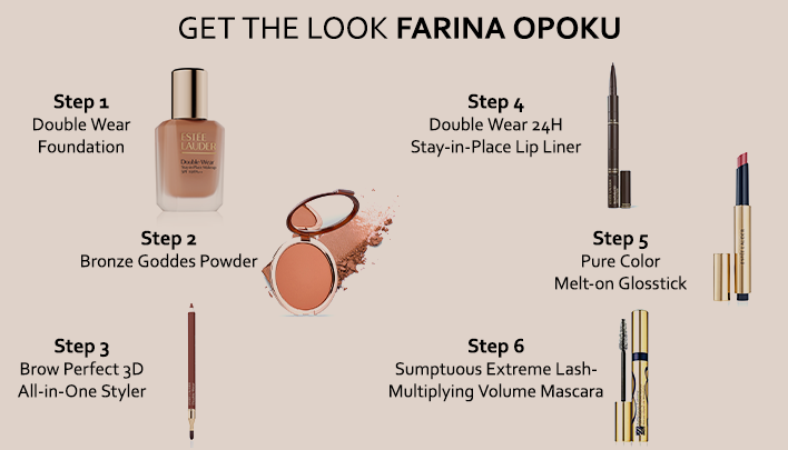 get the look Farina Opoku alle Artikel