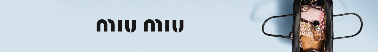 Miu Miu Logobanner mit Miutine