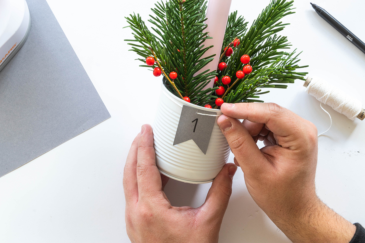 Bild bei dem alles zusammengestellt wird, zu sehen ist das Endprodukt