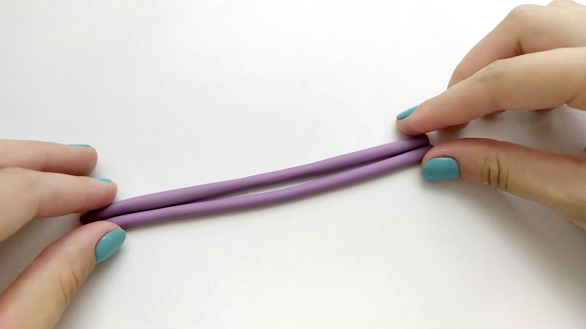 FIMO soft Ohrringe Schritt 2