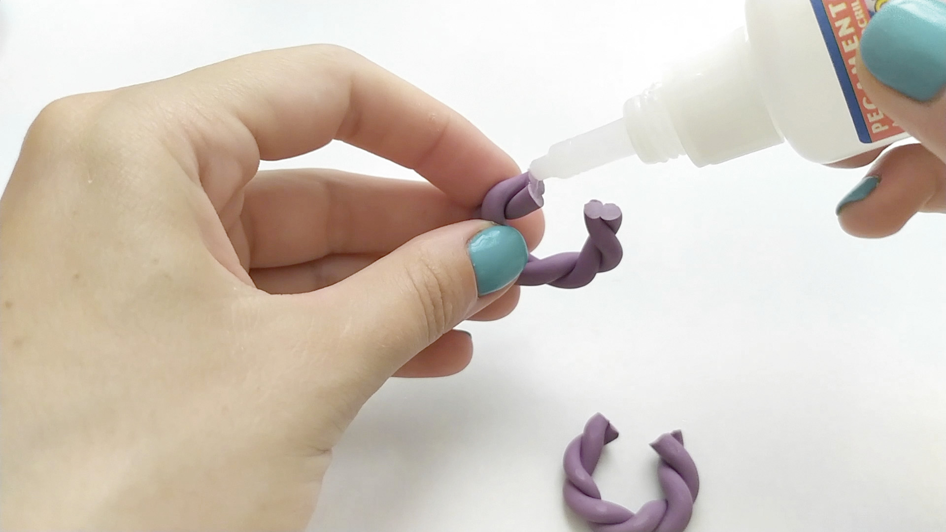 FIMO soft Ohrringe Schritt 6