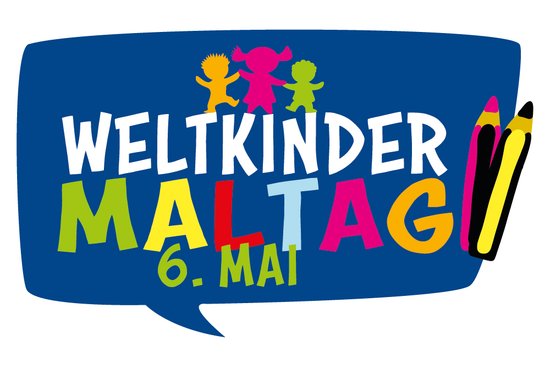 Banner mit Weltkindertag am 6. Mai
