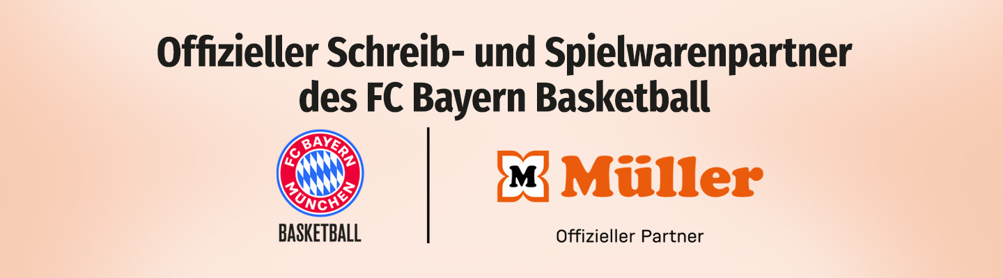 FC Bayern Basketball x Müller offizieller Partner