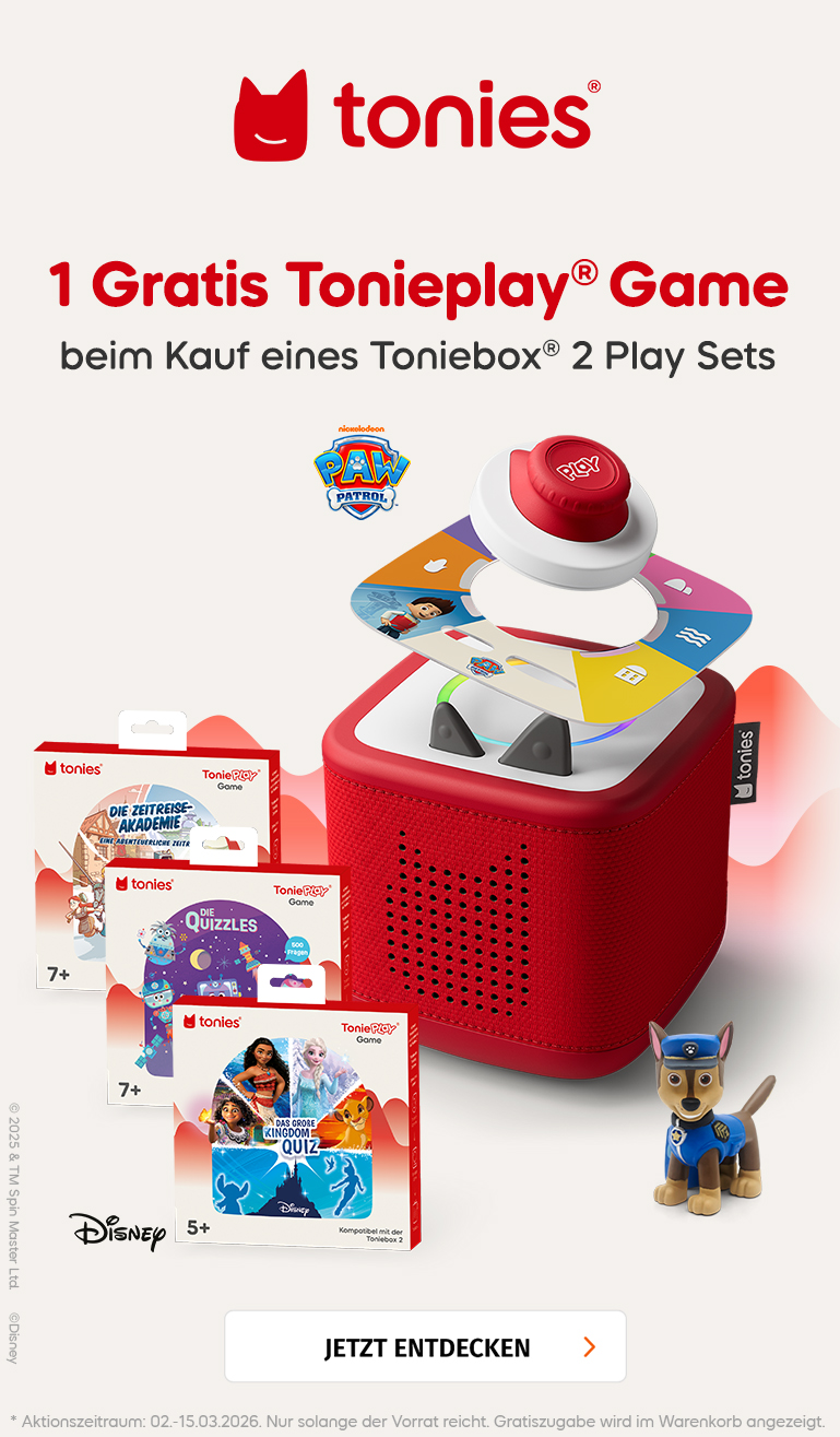 Tonies-Aktion Herobanner mit CTA