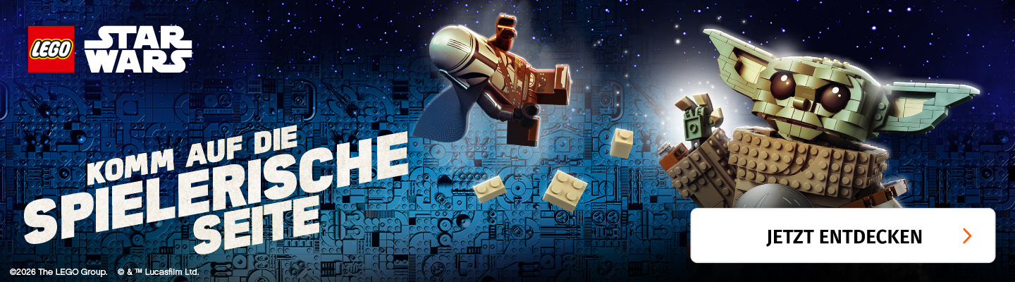 LEGO-Inlinebanner mit CTA Star Wars