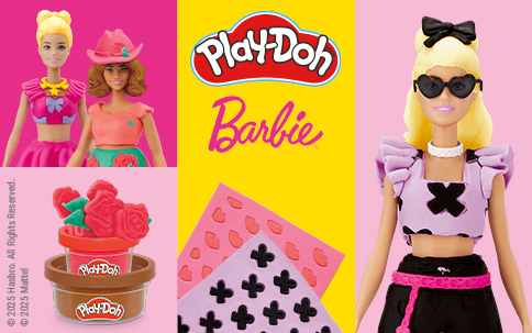 Banner Play-Doh Barbie