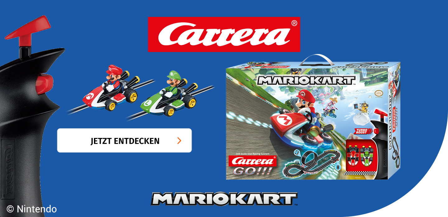 Carrera Mariokart Autorennbahn