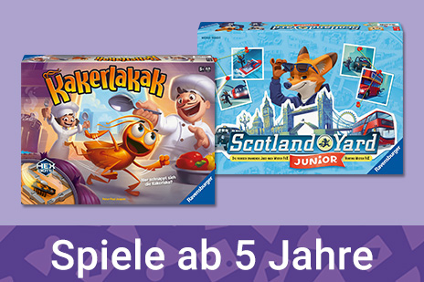 Ravensburger Spiele ab 5 Jahre