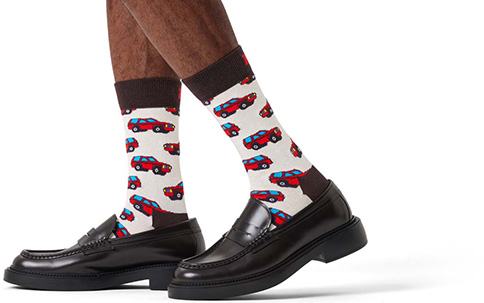 Banner Bunte Socken Frühjahr Sommer Kollektion 2026