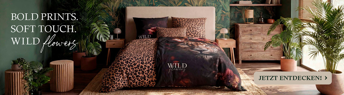 Banner Wild Flowers Bettwäsche
