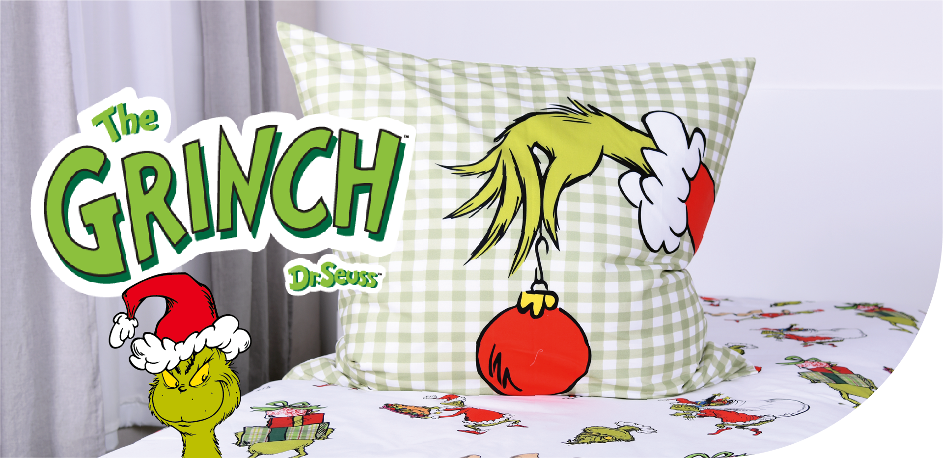 Slider Grinch Bettwäsche