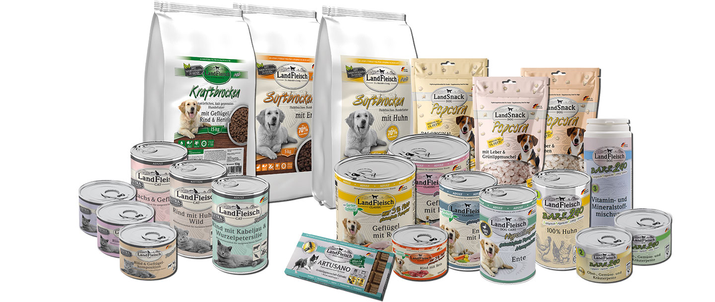 Landfleisch-Familie-neu