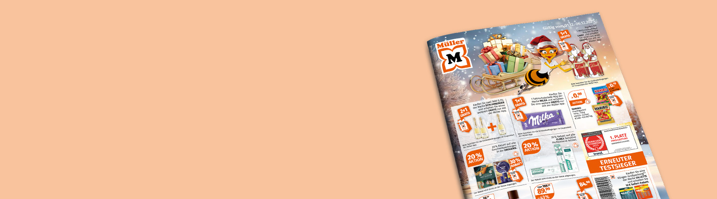 Banner Prospekt Drogerie D11 AT