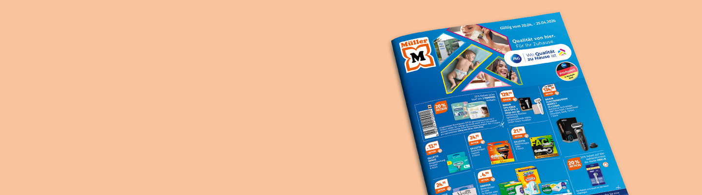 DE Prospekt Filialauslage P&G