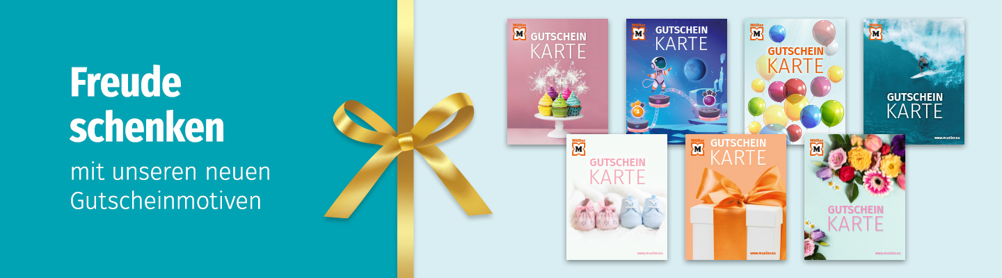 Müller Gutschein-Karten