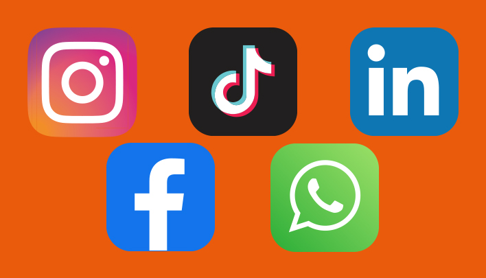 Müller auf Social Media