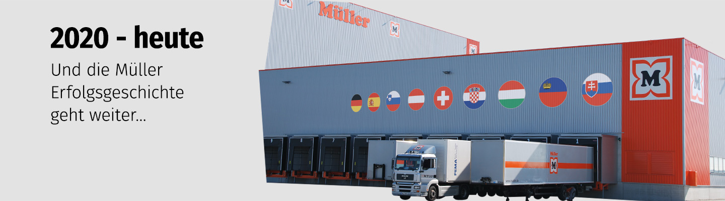 Erfahren Sie mehr über die anhaltende Erfolgsgeschichte der Müller Unternehmensgruppe