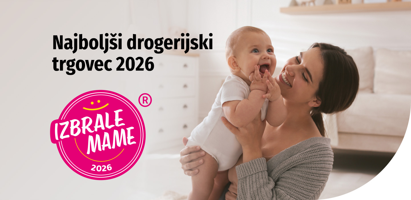 Priznanje Izbrale mame 2026 - Müller - Najboljši drogerijski trgovec 