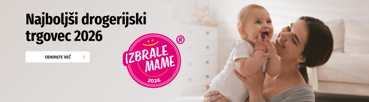 Priznanje Izbrale mame - Müller - Najboljši drogerijski trgovec 2026
