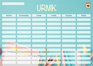 Različni motivi urnikov