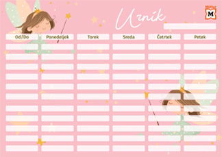 Različni motivi urnikov