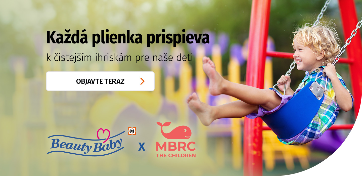  Každá plienka prispieva k čistejším ihriskám pre naše deti - Kooperácia značky Beauty Baby + organizácie MBRC The Children: