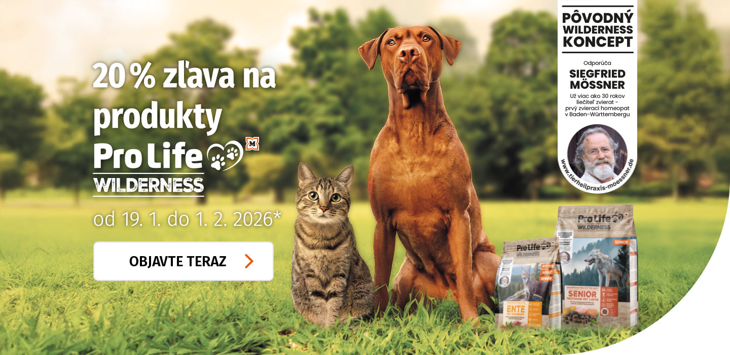 Akcia: 20% zľava na produkty ProLife WILDERNESS, od 19.1. - 1.2.2026