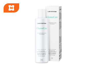 Hydratačný toner Lab System CleanseCare – osvieženie a posilnenie kožnej bariéry.