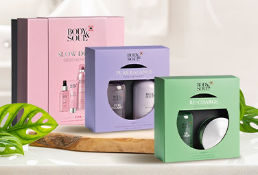 Darčekové sety Body&Soul – Slow Down, Pure Balance a Re-Charge