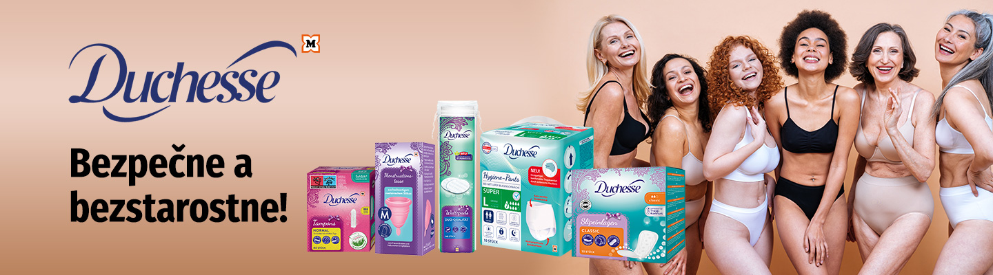 Značka Duchesse - Bezpečne a bezstarostne (ženy v rôznom veku v spodnej bielizni)