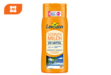 Lavozon Sonnenmilch LSF 20 – hydratačné opaľovacie mlieko so strednou ochranou SPF 20