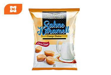 Mia Bella karamelové bonbóny – sladké cukrovinky s jemnou karamelovou chuťou