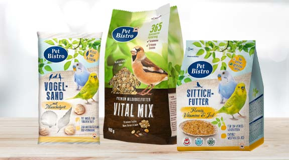 Pet Bistro - Produkty pre vtáky