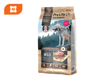 ProLife Wilderness Wild – polomäkké granule s divinou, prírodné krmivo pre psov