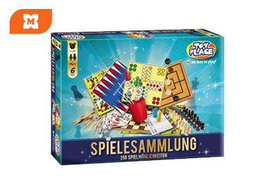 Herná sada Toyplace Spielesammlung so 350 rôznymi možnosťami hier.