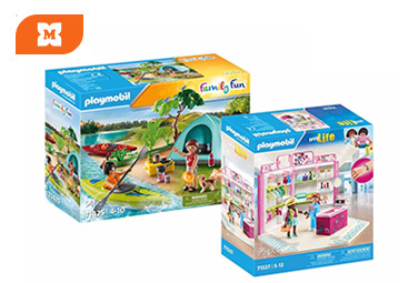 Playmobil Family Fun a My Life – hracie sady s kempovaním a interiérom