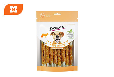 Snack pre psov Dokas – žuvacia tyčinka s kuracím mäsom