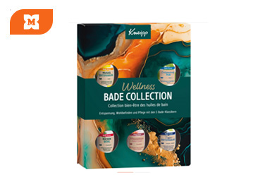 Kneipp Wellness Bade Collection – darčekové balenie 5 kúpeľových olejov pre relax a wellness