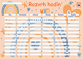 Rozvrh dúha